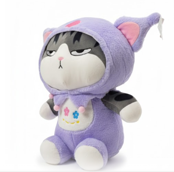 Lucifer Gato Peluche Con Cobija