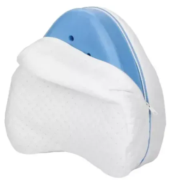 Almohada Para Piernas-Rodillas Cojín Ortopédico Ergonómico Color Blanco