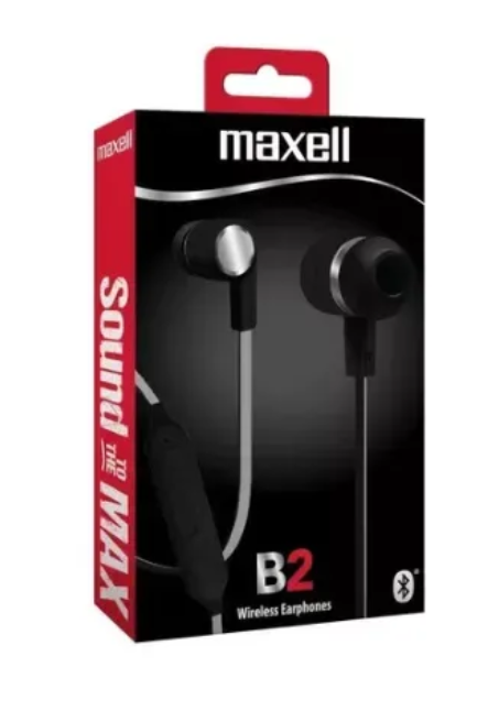 Audífonos Bluetooth Maxell Bass B14-eb2 14 Color Negro