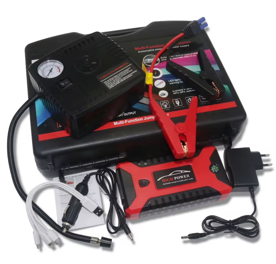 Arrancador Portátil + Compresor Aire 29b