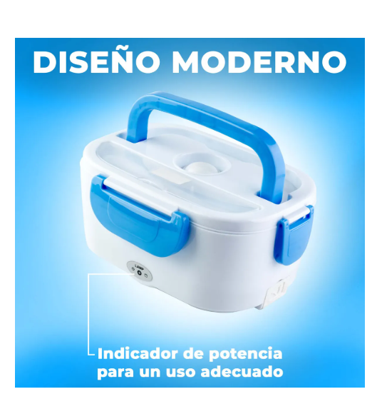 Lonchera Electrica Porta Comidas Portátil + Cuchara YS-002