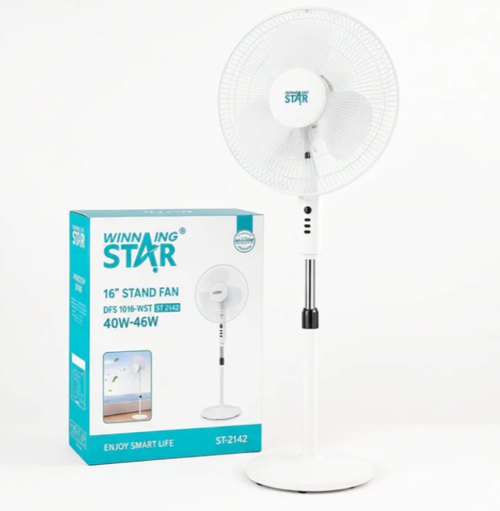 Ventilador Alámbrico De 16" 3 Velocidades ST-2142