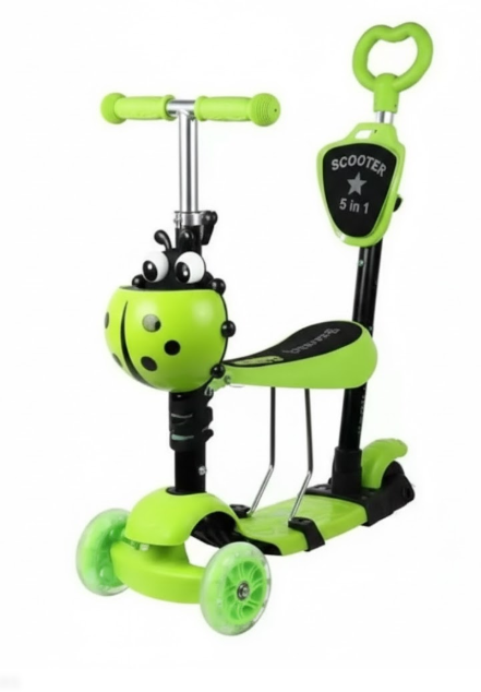 Patineta Scooter Mariquita Musical Con Luces