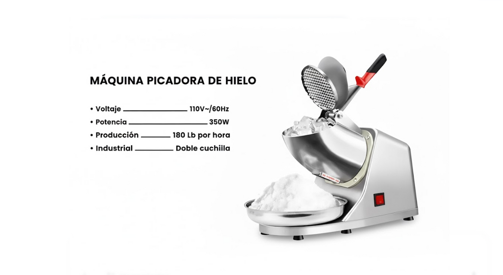 Triturador De Hielo Para Raspados Cholados