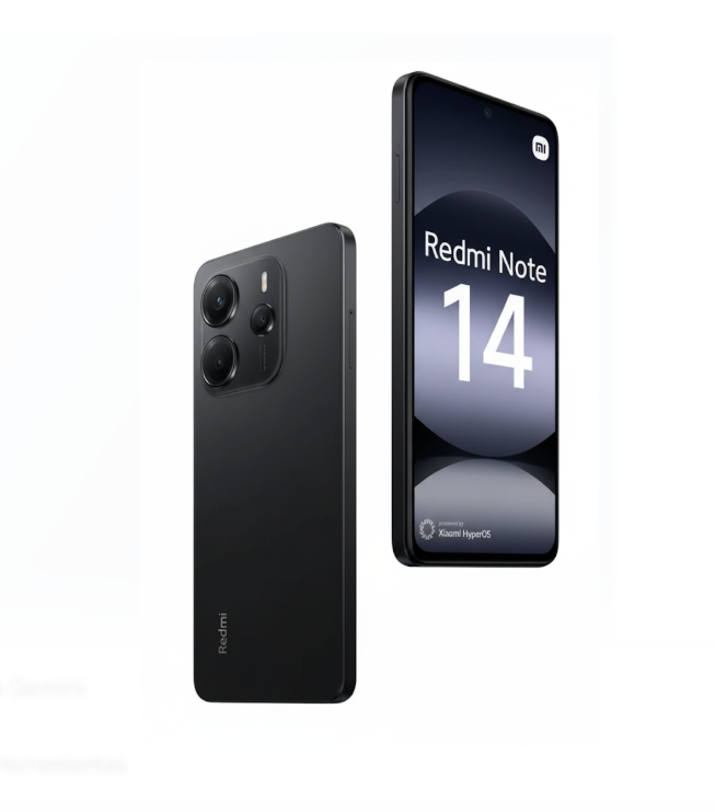 Celular Xiaomi Redmi Note 14 6Gb 128Gb Negro