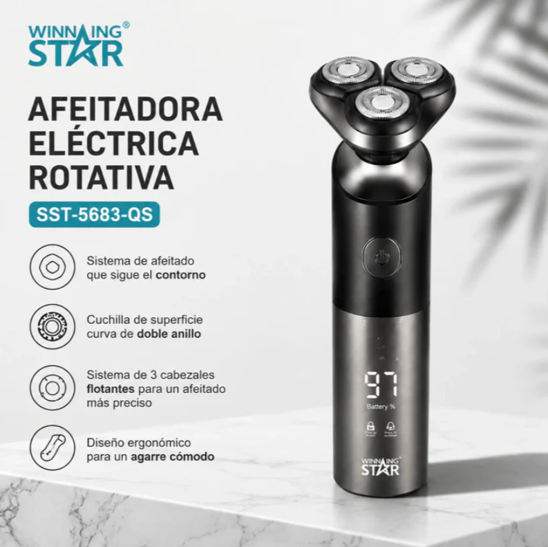 Máquina Afeitadora Winning Star Con Pantalla LED ST-5683-QS