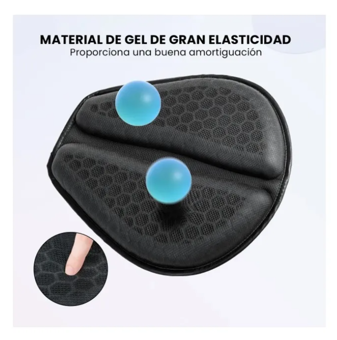 Cojin En Gel Silicona Para Moto PRLA-154