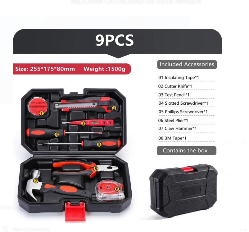 Set De Herramientas De 8 Piezas AE0161