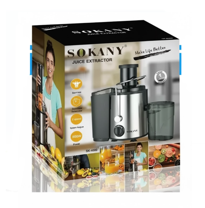 Extractor De Jugos Automático Sokany SK-4000