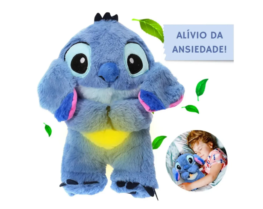Peluche Stitch Que Respira Y Calma La Ansiedad