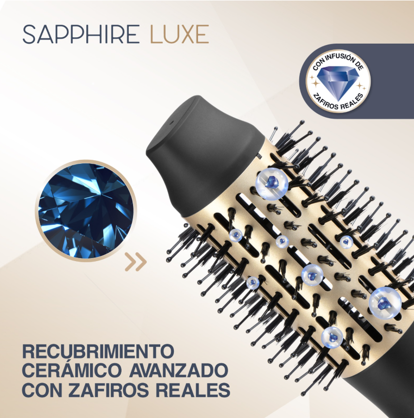 Cepillo De Aire Y Multiestilizador Remington Sapphire Luxe