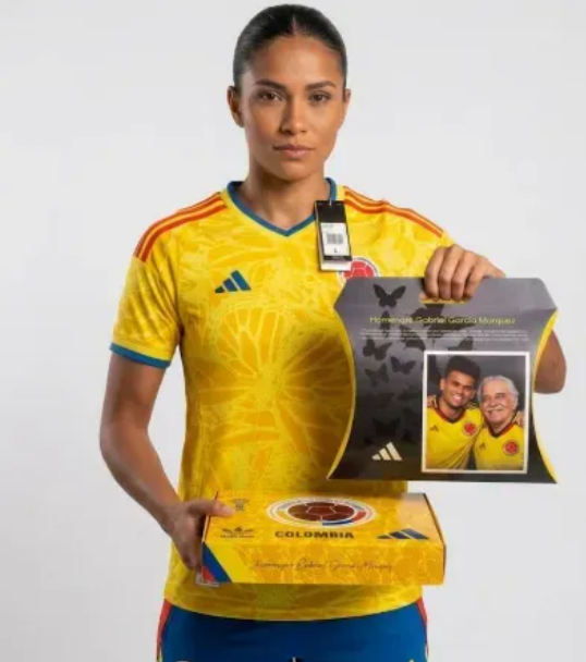 Camiseta (Masculina) Selección Colombia Mundial 2026 1.1 + Obsequio Caja De Lujo Talla M