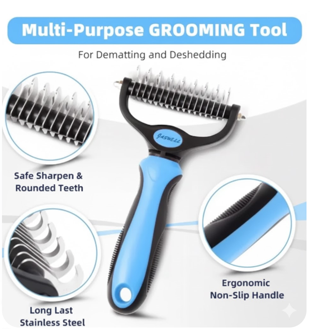 Cepillo Pet Croming Removedor Cortanudos  Para Mascotas