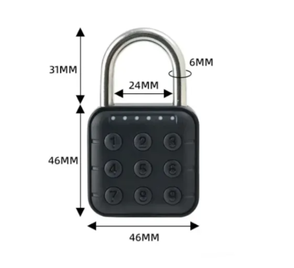 Candado Inteligente Impermeable IP66 Tuya Smart TM Ref: SY13+