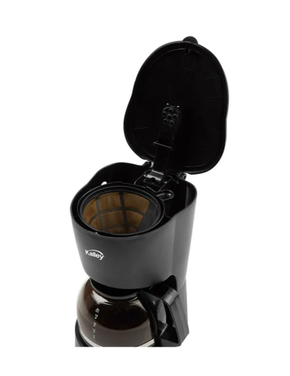 Cafetera Kalley De 610 Ml Y Taza De Vidrio K-MCM4N