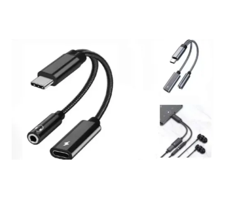 Adaptador OTG-TYPEC 3.5mm RAM-OT24