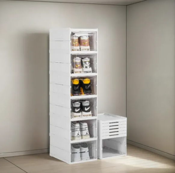 Organizador De Zapatos 6 Niveles Acrílico Plegable PC188