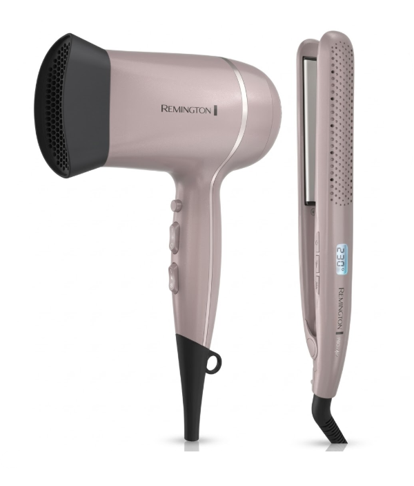 Combo Plancha Y Secador Remington Wet2straight S27A-D20A
