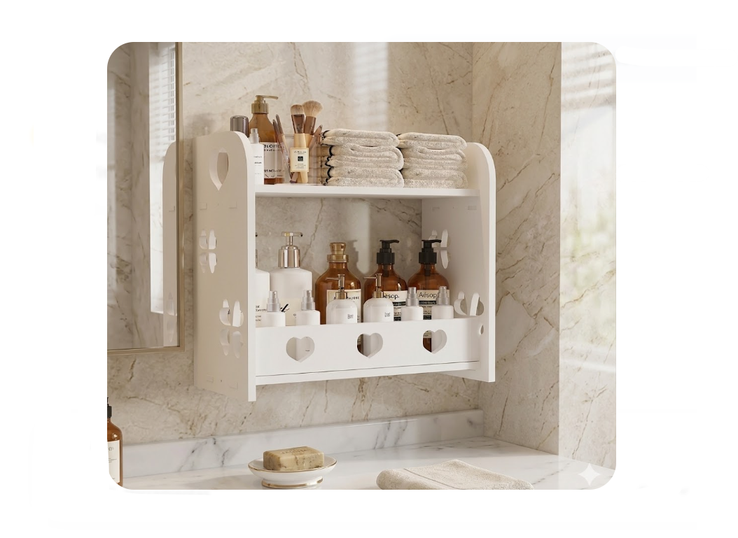 Organizador De Baño PRLA-979 - 1- 35*15*35cm