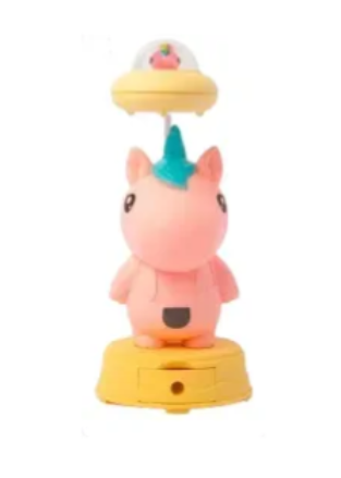 Lámpara De Mesa De Noche Diseño Unicornio