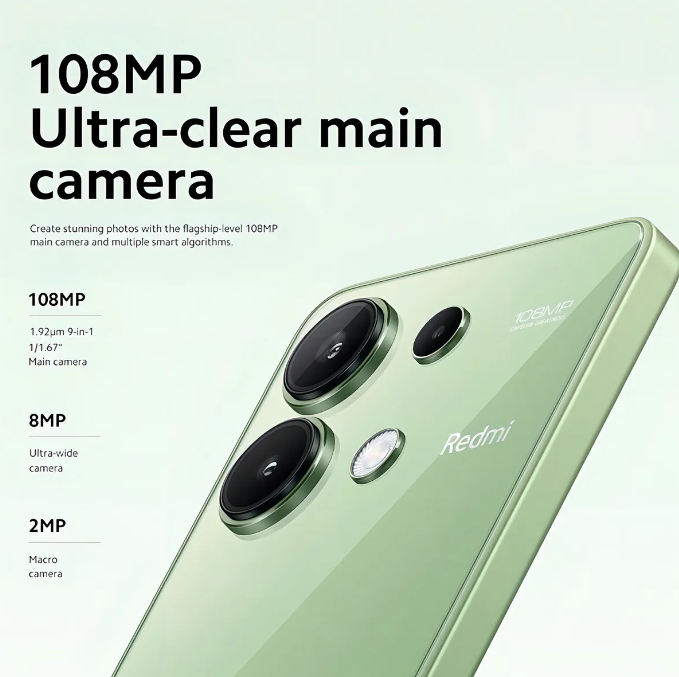 Celular Xiaomi Redmi Note 13 8Gb 256Gb Verde