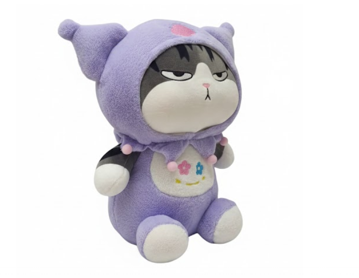 Lucifer Gato Peluche Con Cobija