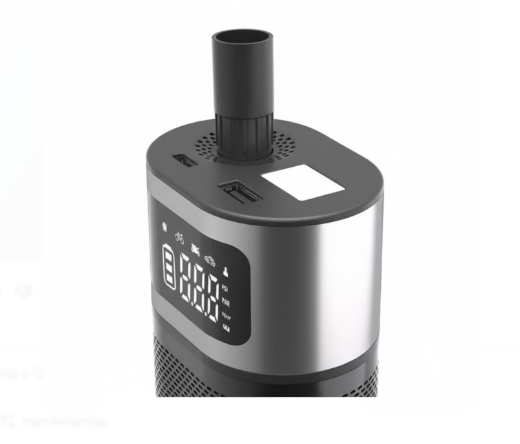 Inflador/Compresor De Aire Recargable Portátil T2190