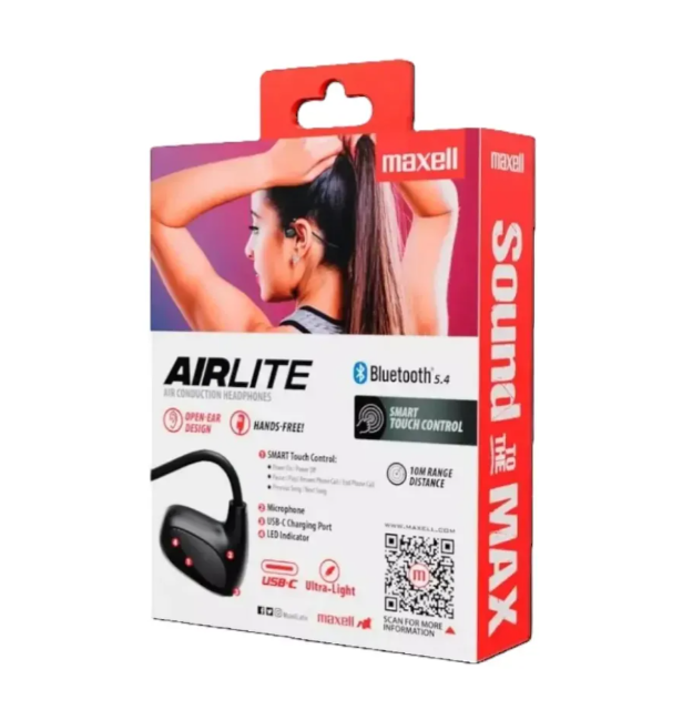 Audífonos De Conducción Ósea Maxell EB-AIR90