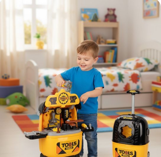 Maleta Set Herramientas Construcción Juguete Niños 008-201A