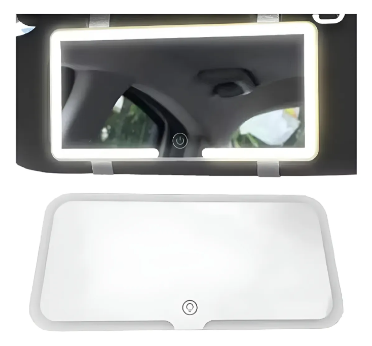 Espejo De Tocador Recargable Para Auto HZJ-635