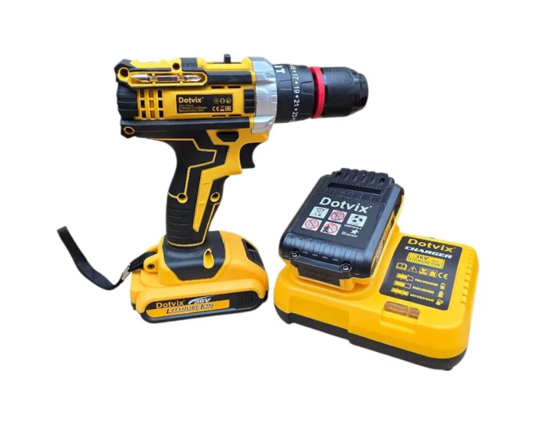 Kit Taladro Eléctrico Dotvix Doble Batería DOT-36V