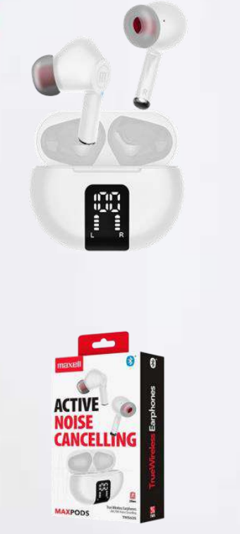 Audifono Maxell Eb-bttws635 Maxpods Earbud Color Blanco
