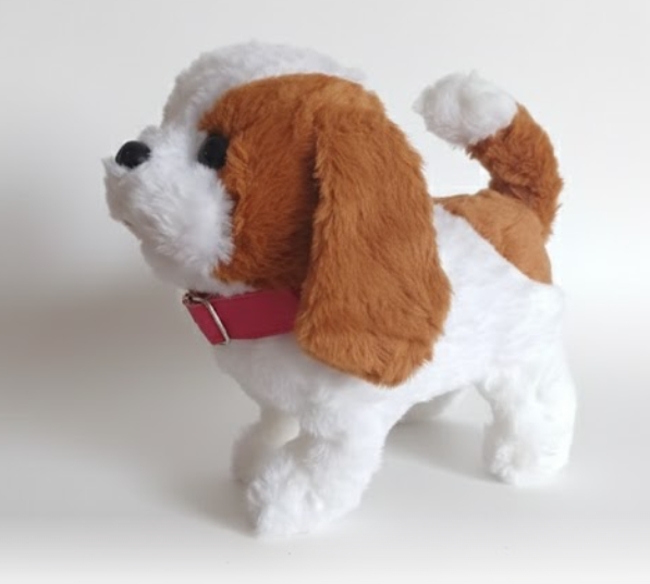 Perro Peluche Interactivo Camina Y Ladra