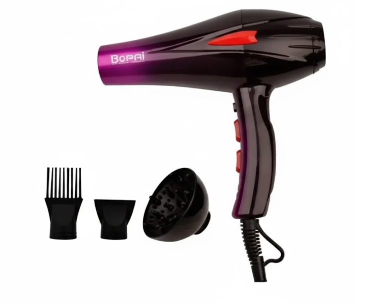 Secador De Cabello Semi-Profesional Bopai Ref:Bp-5500