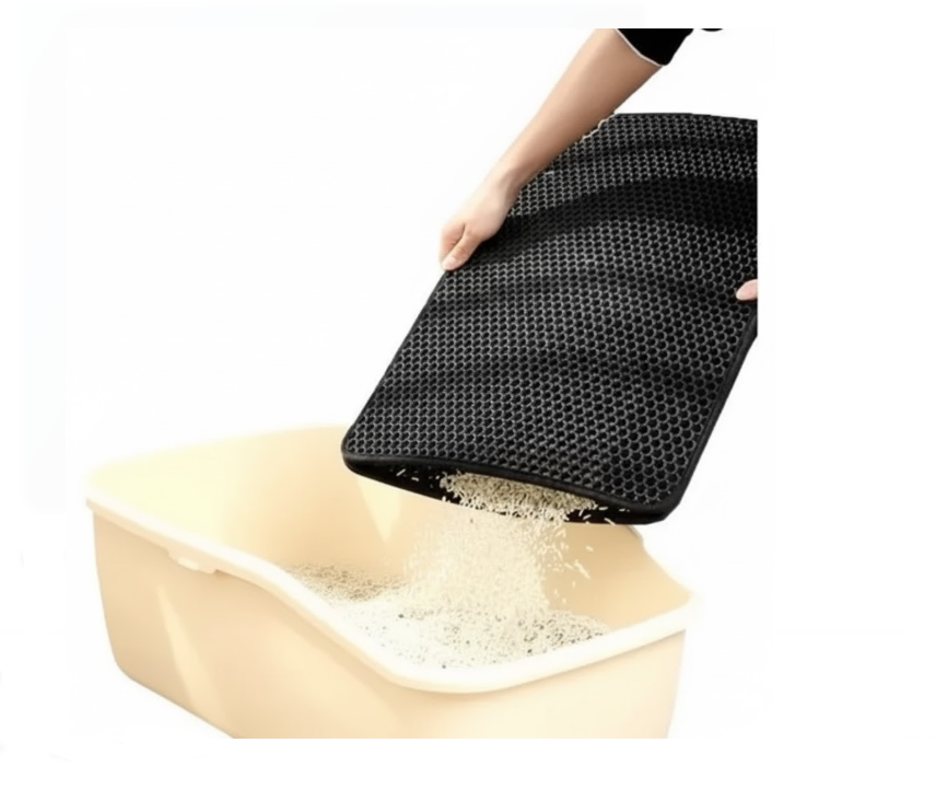 Tapete Para Arena De Gatos Recolector Limpieza