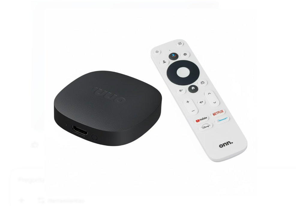 Tv Box Onn 2309a Con Google Tv 4k Negro