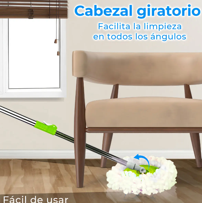 Trapero Giratorio 360° Con Balde PRLA-883