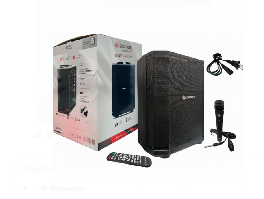 Cabina De Sonido Sonivox Ref:VS-SS404