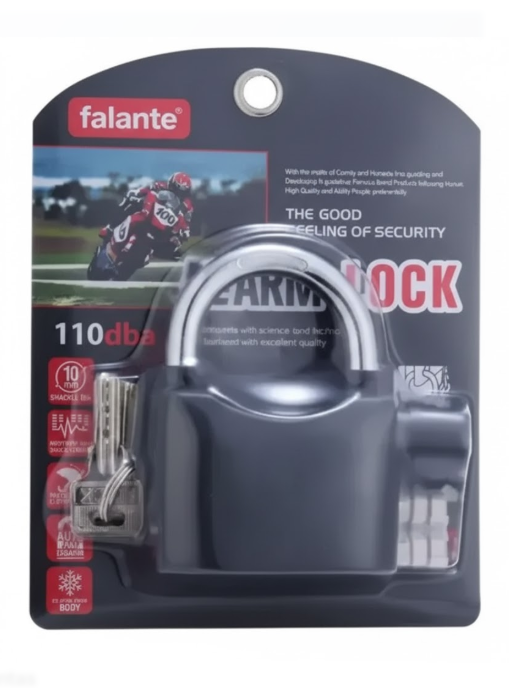 Candado De Seguridad Para Bici O Moto 110DBA