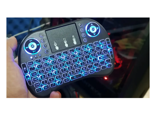 Mini Teclado Inalámbrico Universal Keyboard Retroiluminado