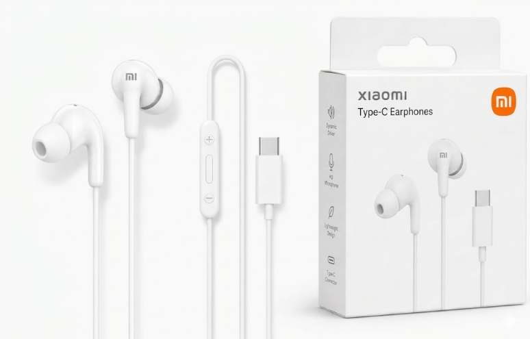 Audífonos Alámbricos In-Ear Con Entrada Type C Diseño Ergonómico Xiaomi BHR8931GL
