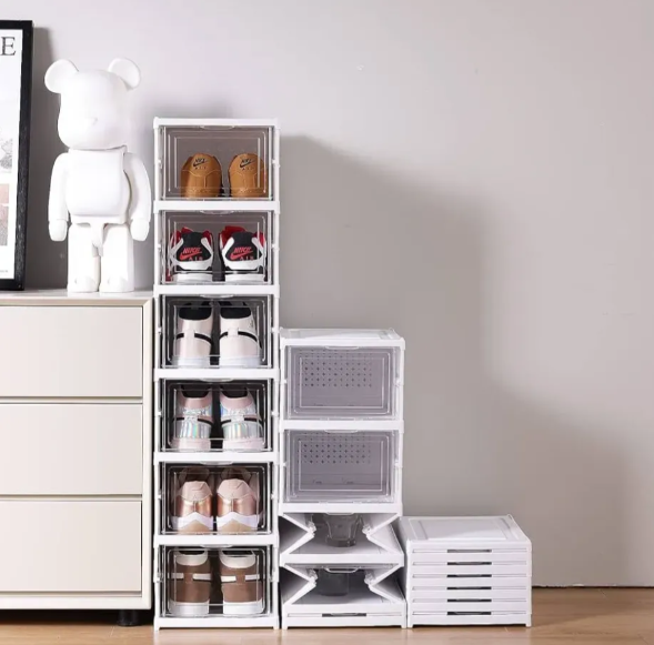 Organizador De Zapatos 6 Niveles Acrílico Plegable PC188