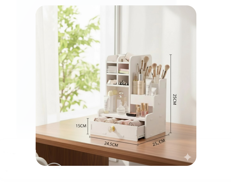 Estante Organizador Maquillaje Cajón Prla-743