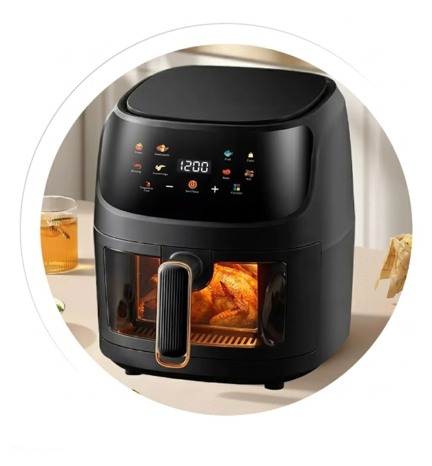 Freidora De Aire X-Home Master Chef De 12L 2600W Ultra-Ventana