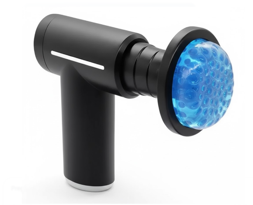 Masajeador Muscular Eléctrico Pistola Calor Frio Color Gun
