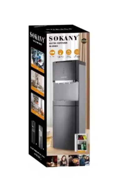 Dispensador De Agua Con Nevera Sokany Sk-09001