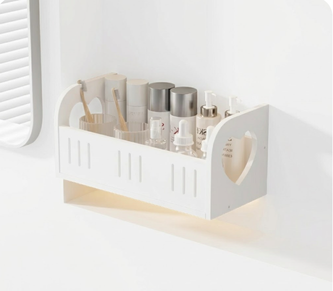 Organizador De Baño PRLA-978 - 1- 28*10*14.5cm