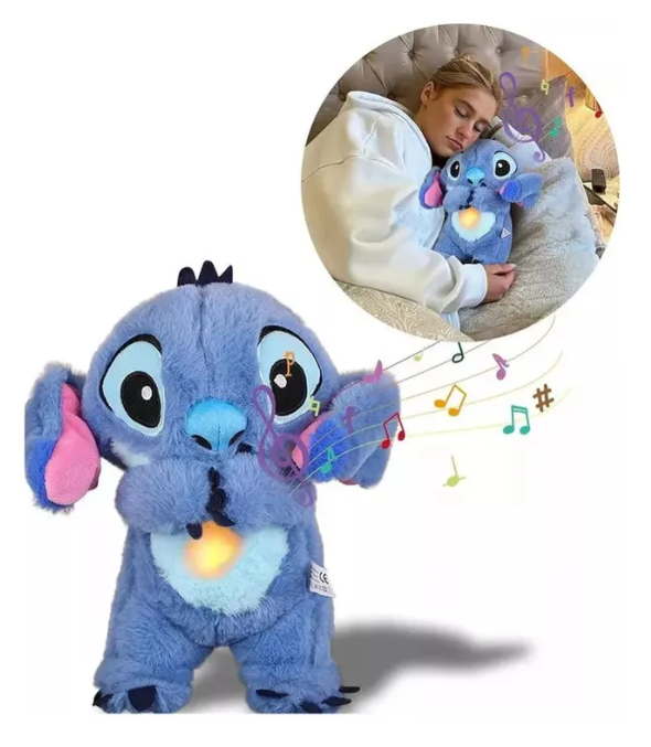 Peluche Stitch Que Respira Y Calma La Ansiedad