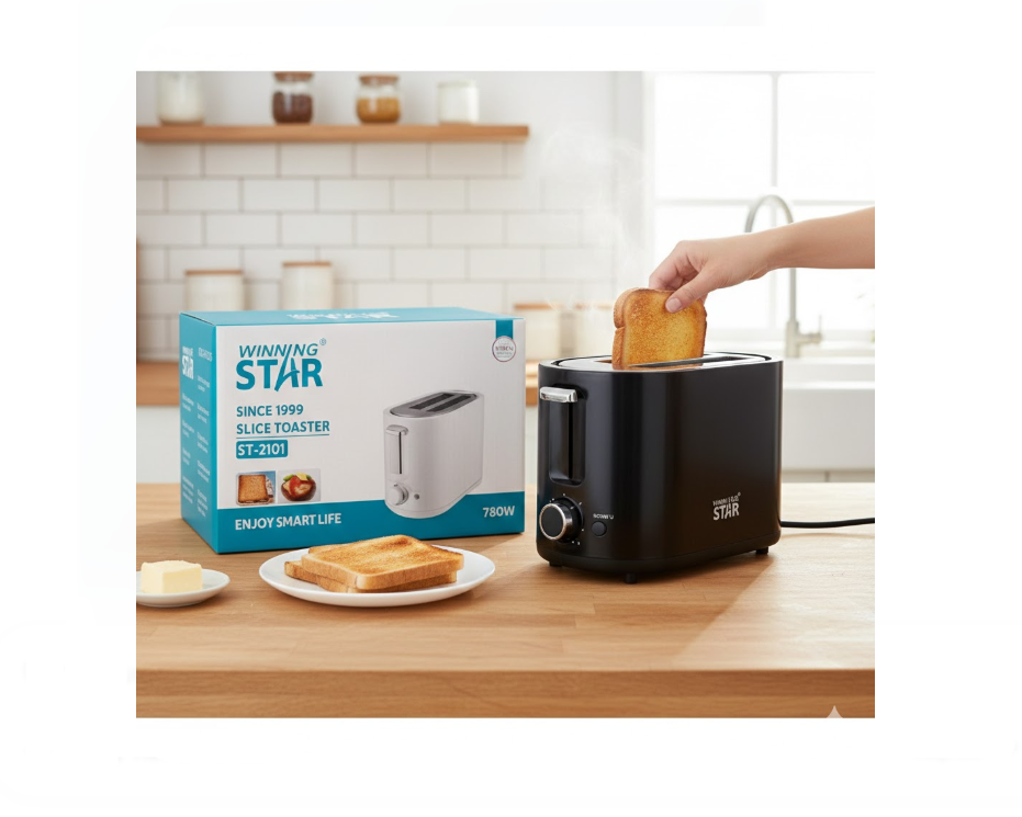 Tostadora Eléctrica Con Potencia De 780w ST-2101
