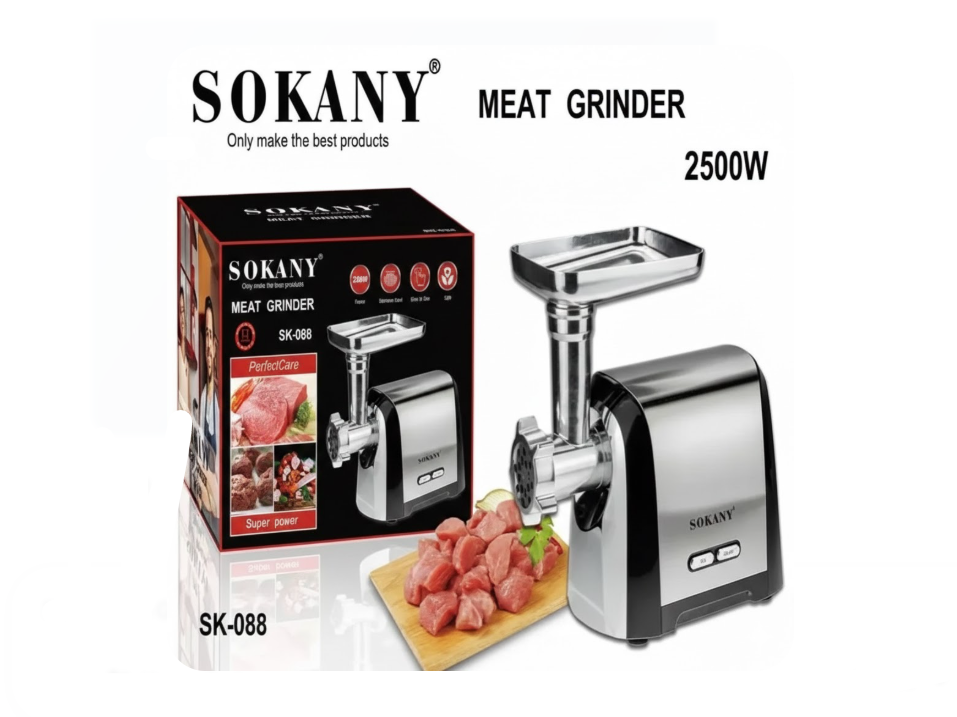 Molino Eléctrico Sokany 3200W 3 En 1